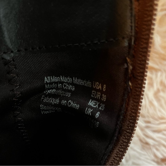 Caramel Heeled Boots - Picture 7 of 9